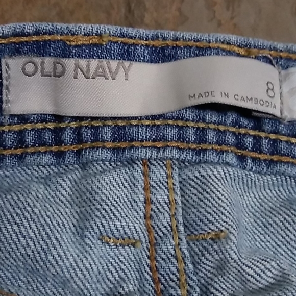 Old Navy Jean Skirt Juniors Size 8 - Picture 5 of 5